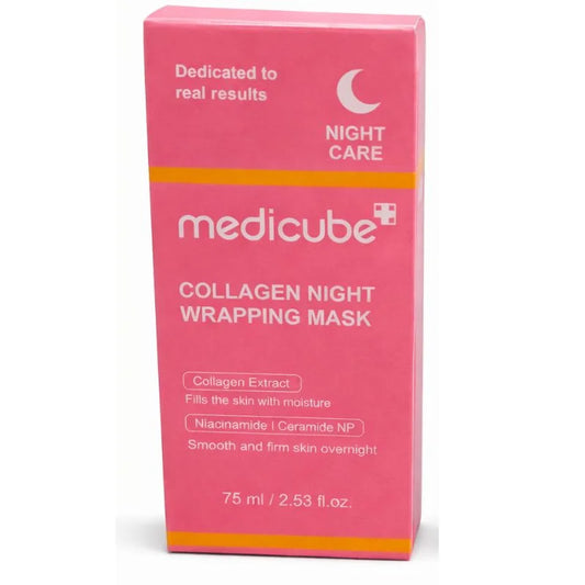 Medicube Collagen Night Wrapping Mask | Overnight Elasticity & Hydration Peel-Off Mask